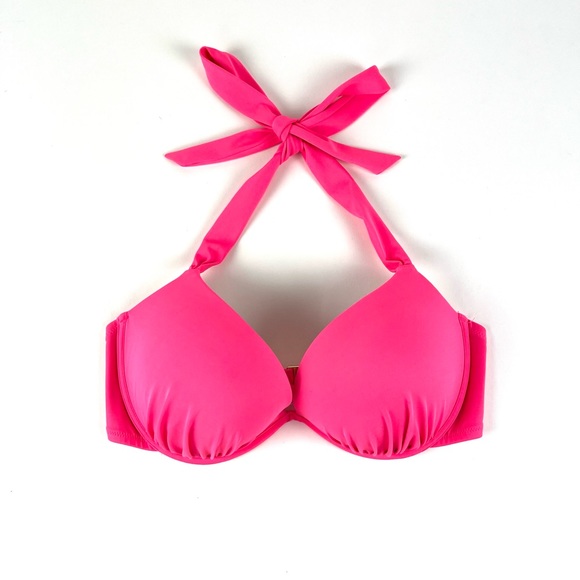 Victoria’s Secret Hot Pink Gorgeous Push-Up Top & Cheeky Bottom Bikini - Picture 3 of 11